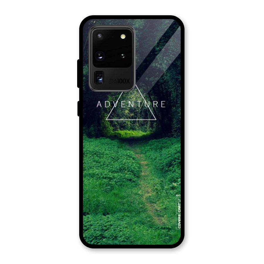 Adventure Take Glass Back Case for Galaxy S20 Ultra