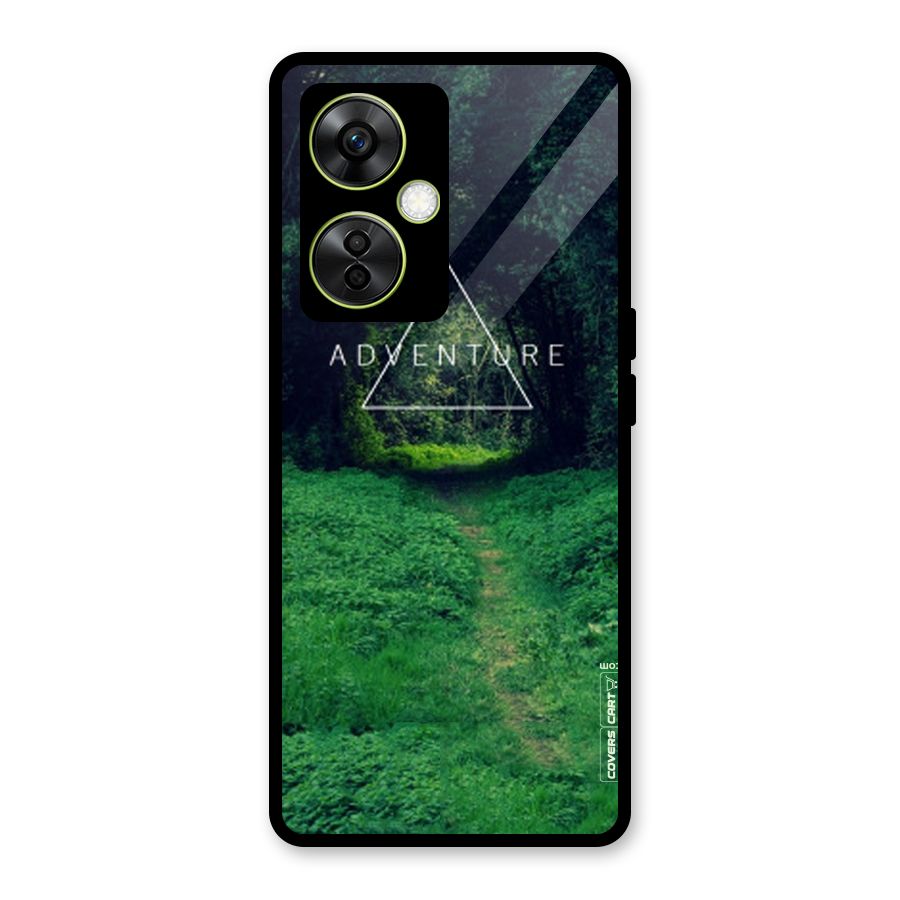 Adventure Take Glass Back Case for OnePlus Nord CE 3 Lite