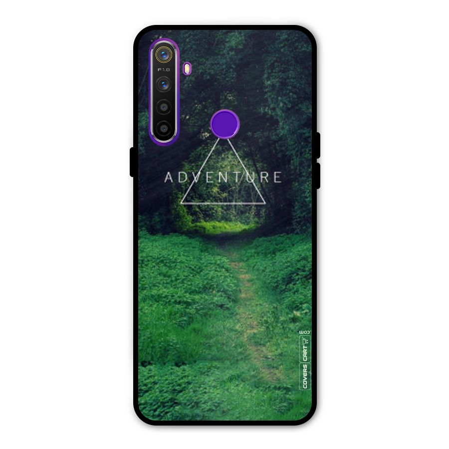Adventure Take Glass Back Case for Realme 5s