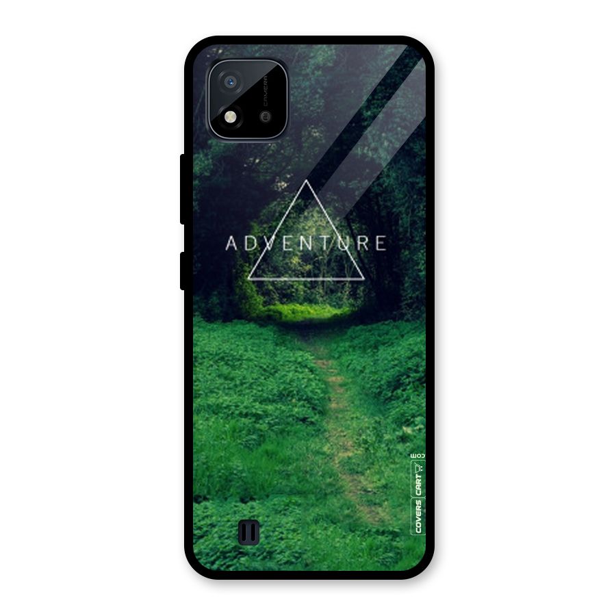 Adventure Take Glass Back Case for Realme C11 2021