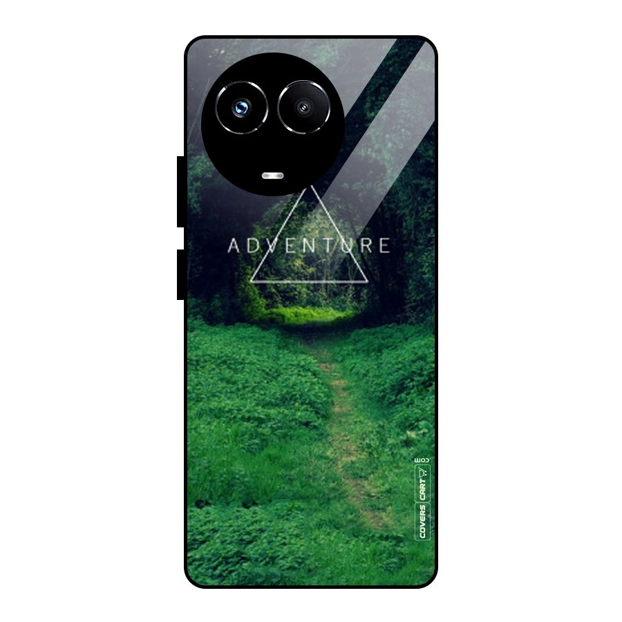 Adventure Take Glass Back Case for Realme Narzo 60X