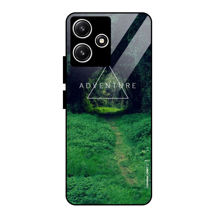Adventure Take Glass Back Case for Redmi 12 5G