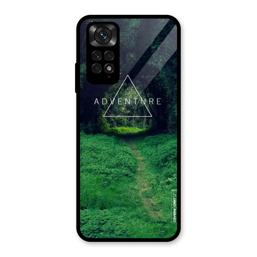 Adventure Take Glass Back Case for Redmi Note 11S