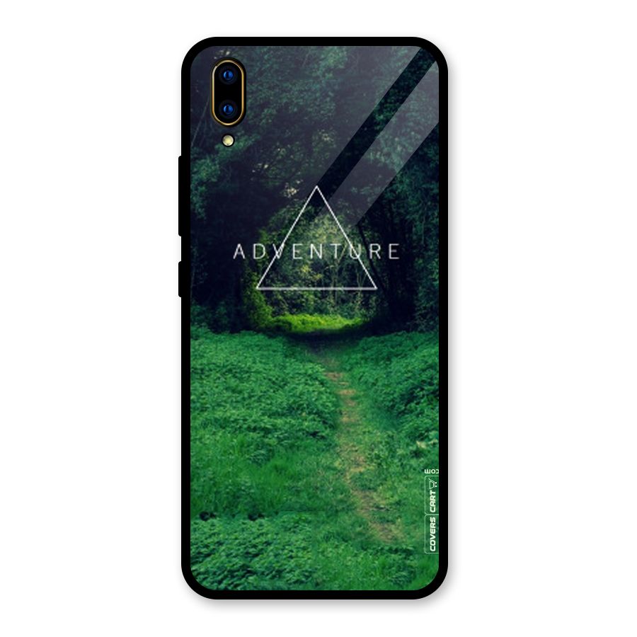 Adventure Take Glass Back Case for Vivo V11 Pro