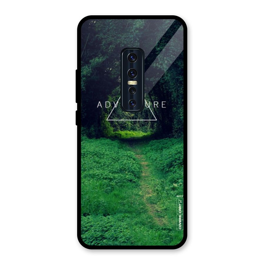 Adventure Take Glass Back Case for Vivo V17 Pro
