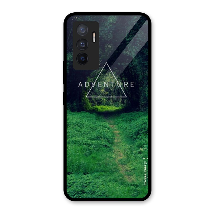 Adventure Take Glass Back Case for Vivo V23e