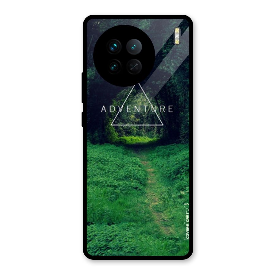 Adventure Take Glass Back Case for Vivo X90