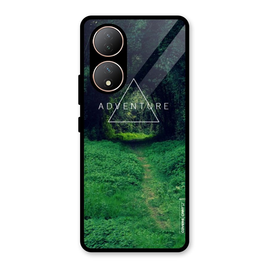Adventure Take Glass Back Case for Vivo Y100A