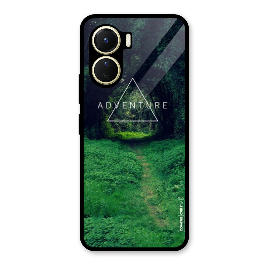 Adventure Take Glass Back Case for Vivo Y16