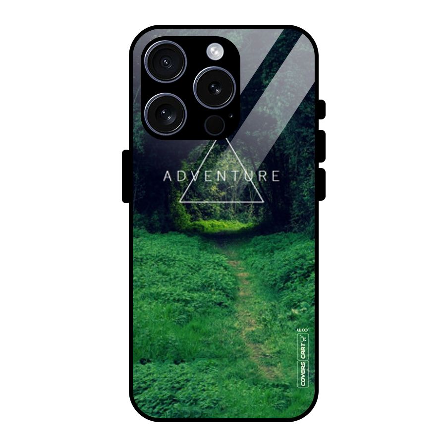 Adventure Take Glass Back Case for iPhone 15 Pro