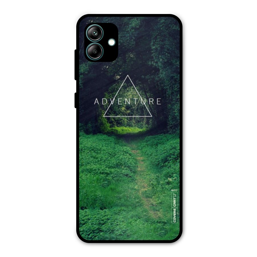 Adventure Take Metal Back Case for Galaxy A04