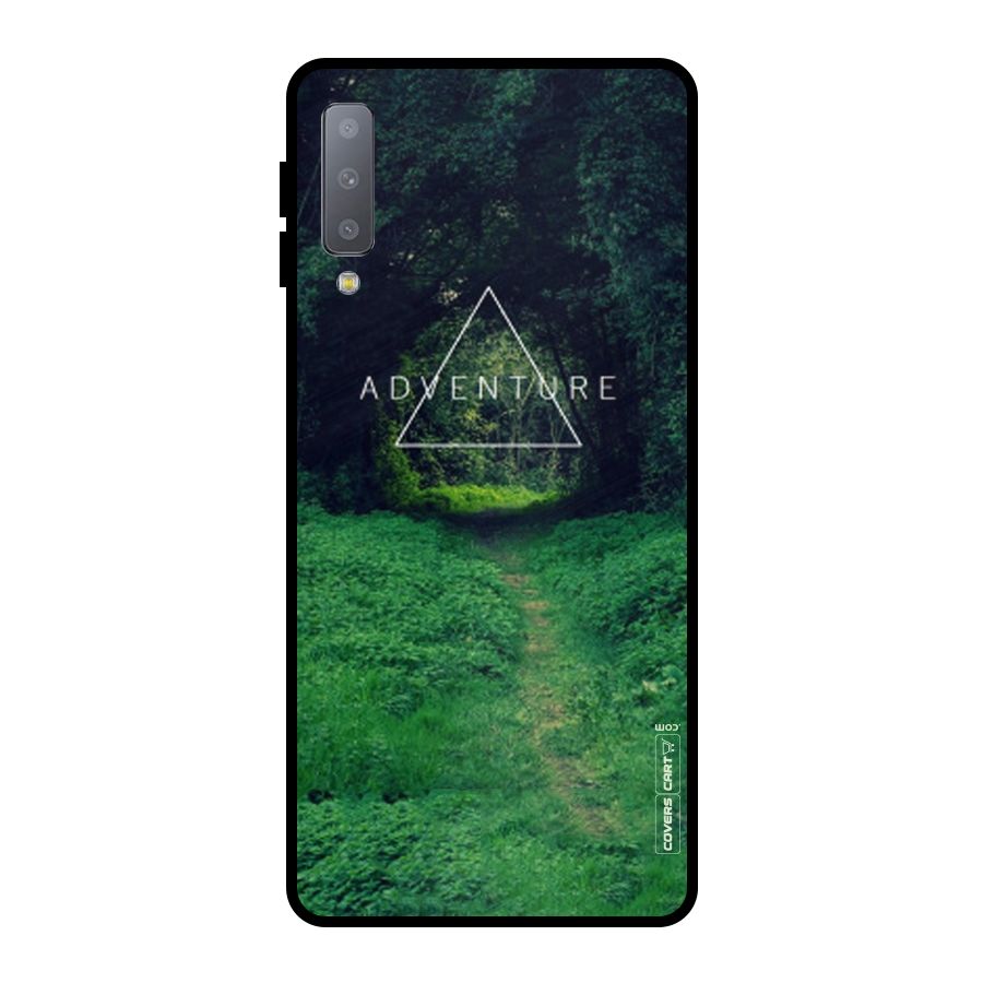 Adventure Take Metal Back Case for Galaxy A7 (2018)