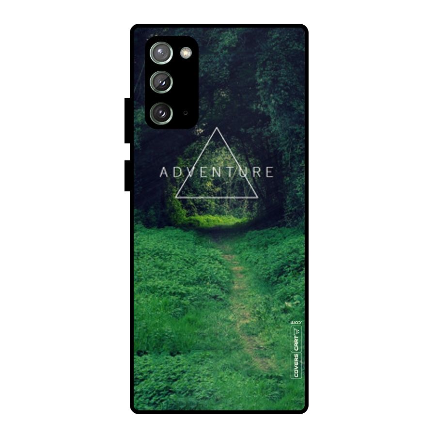 Adventure Take Metal Back Case for Galaxy Note 20
