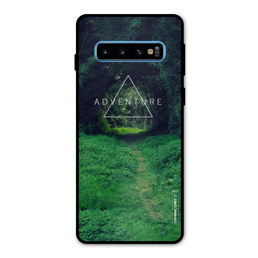 Adventure Take Metal Back Case for Galaxy S10