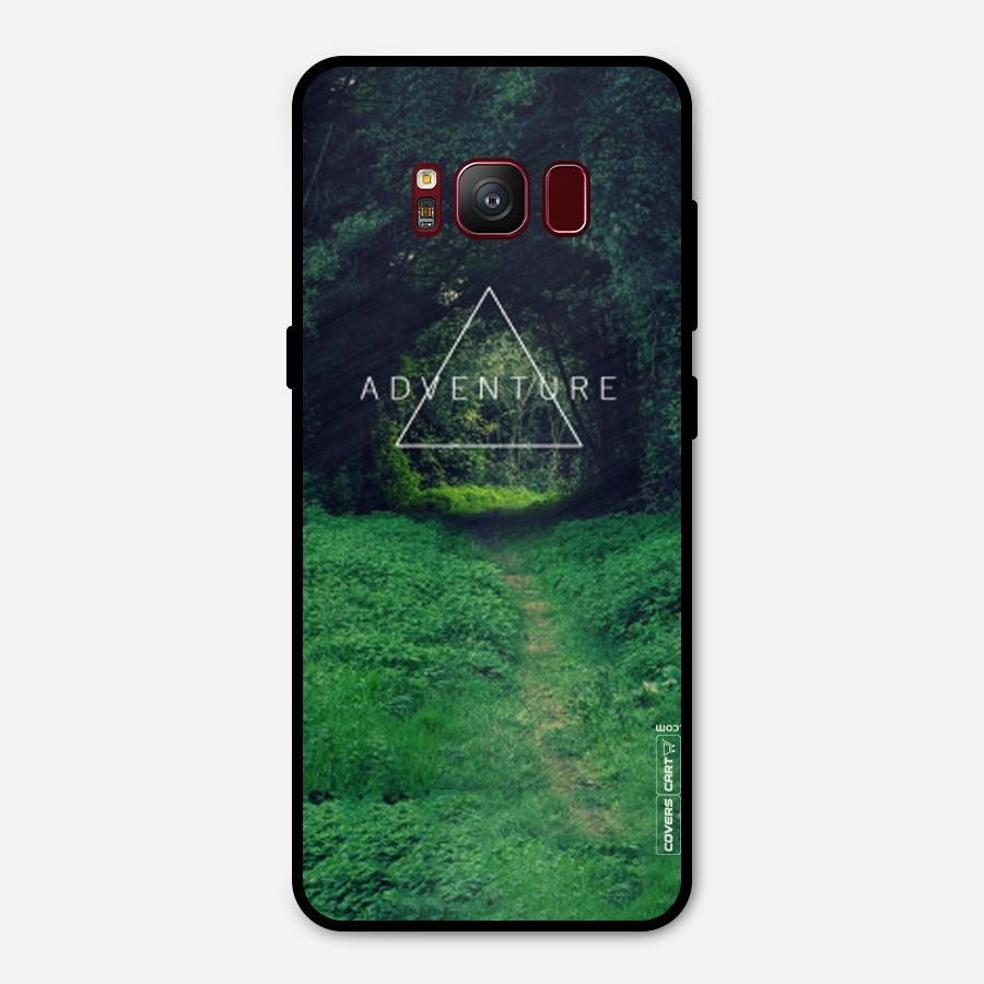 Adventure Take Metal Back Case for Galaxy S8