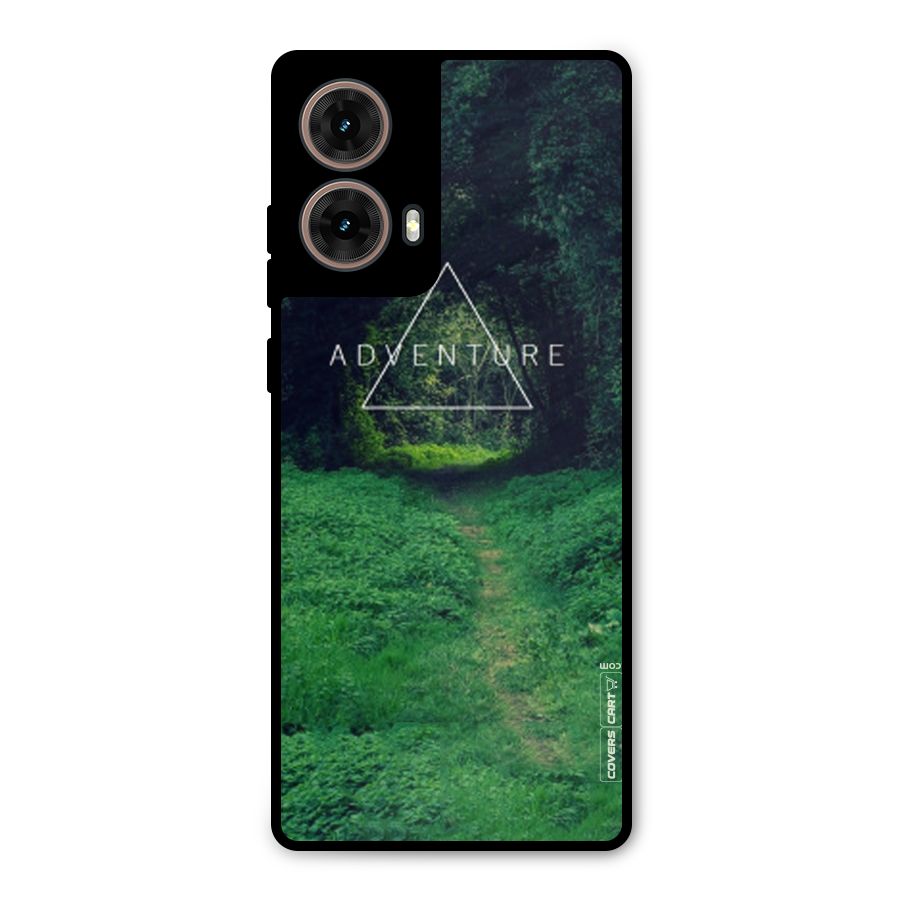 Adventure Take Metal Back Case for Moto G85
