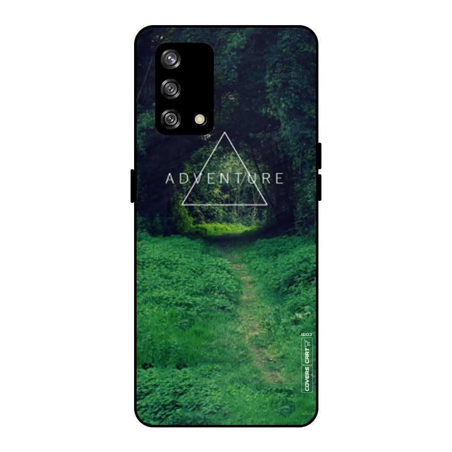 Adventure Take Metal Back Case for Oppo F19