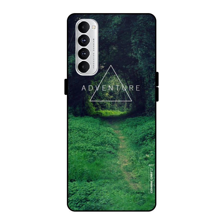 Adventure Take Metal Back Case for Oppo Reno4 Pro
