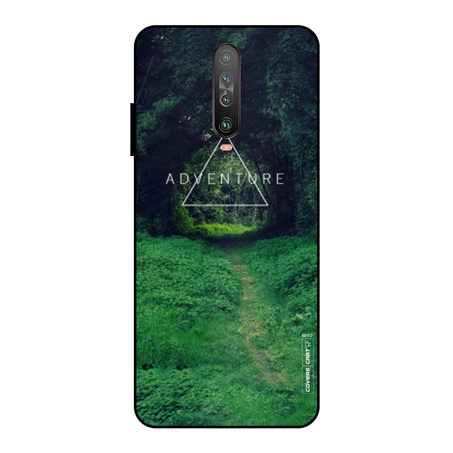 Adventure Take Metal Back Case for Poco X2
