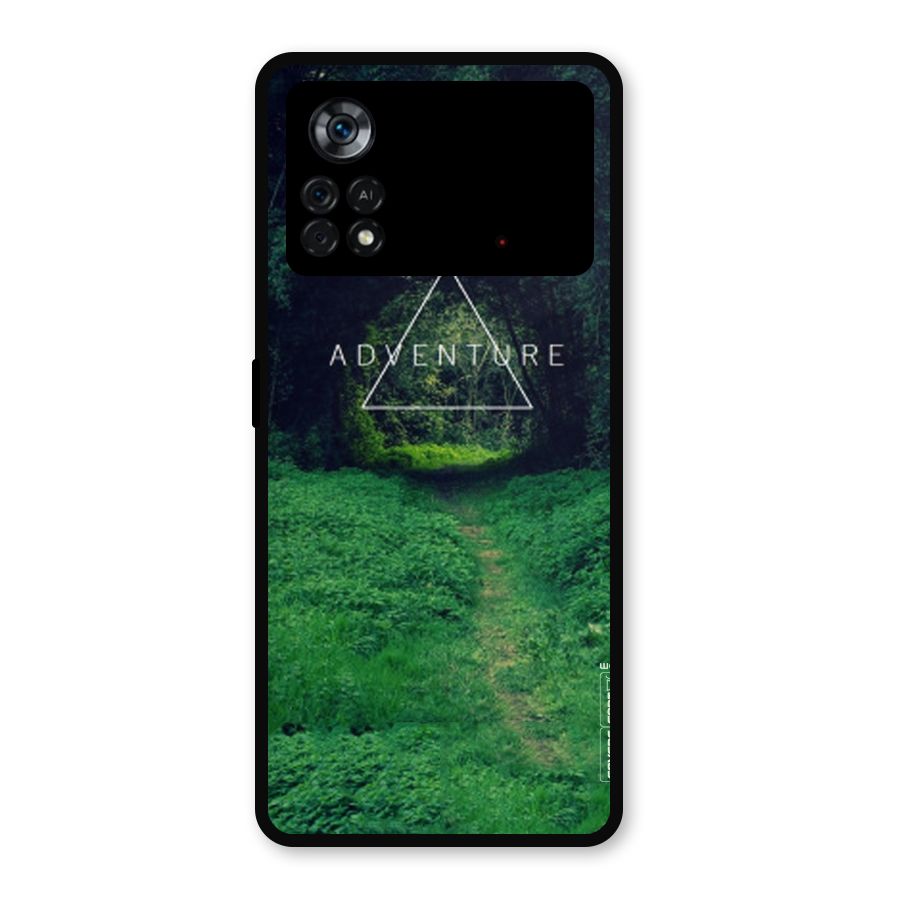 Adventure Take Metal Back Case for Poco X4 Pro 5G