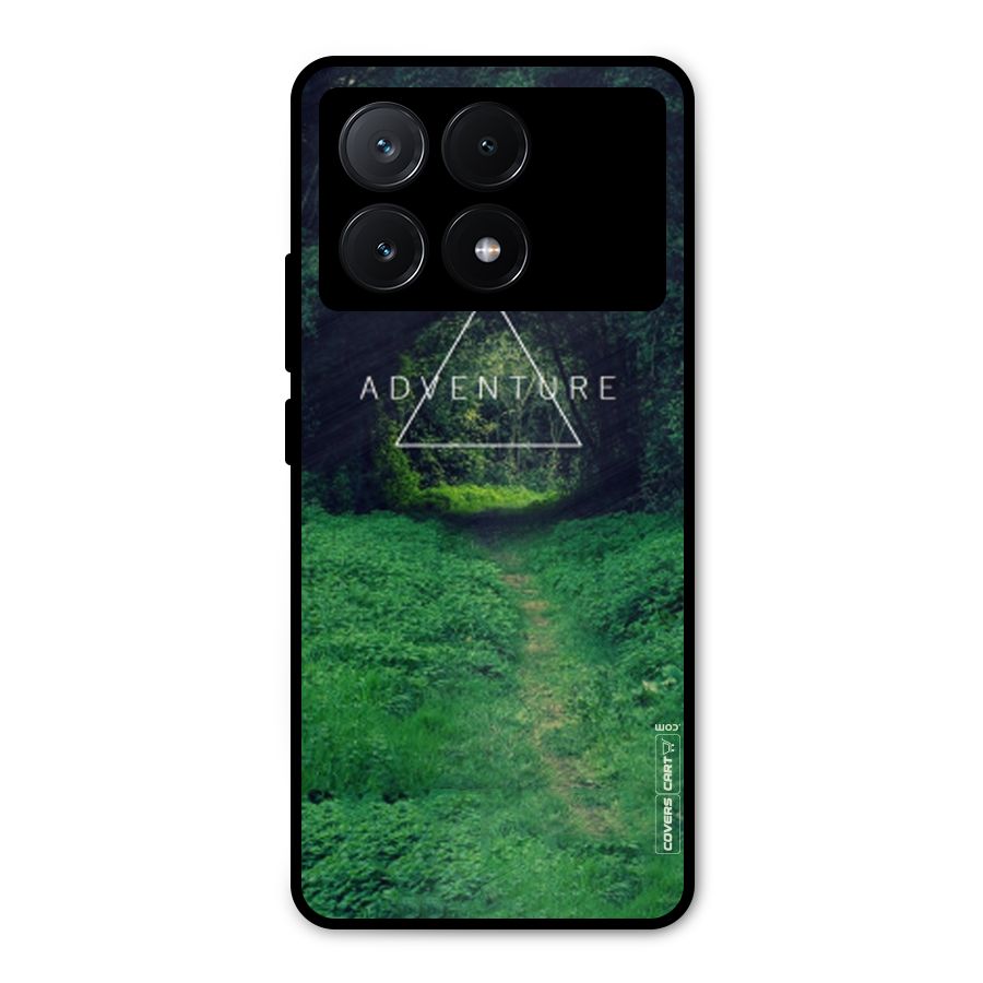Adventure Take Metal Back Case for Poco X6 Pro