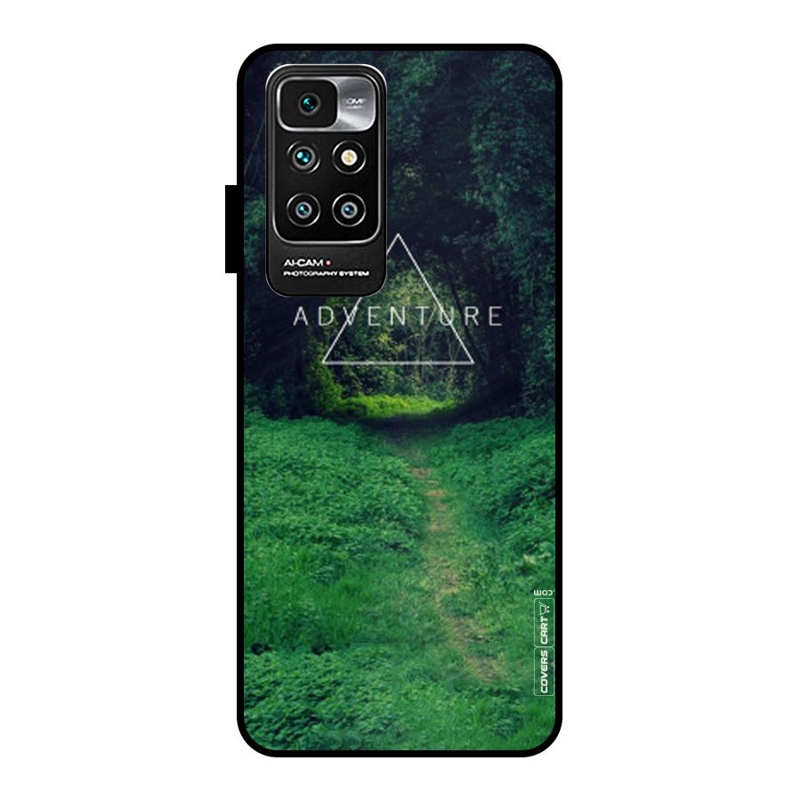 Adventure Take Metal Back Case for Redmi 10 Prime