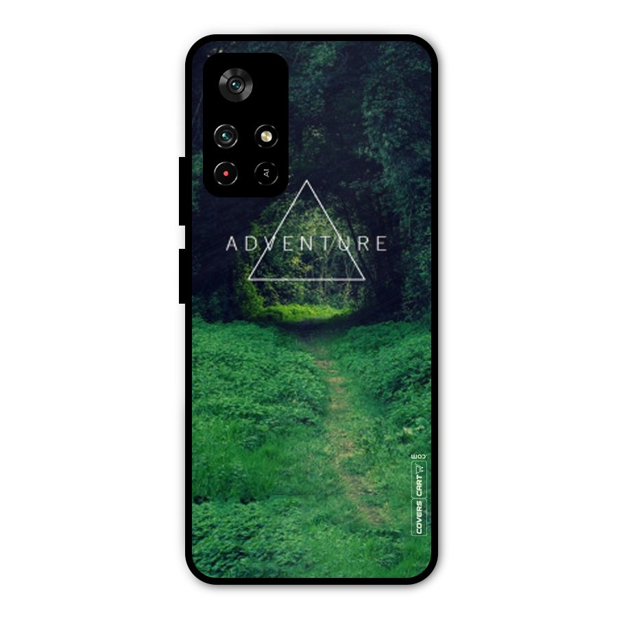 Adventure Take Metal Back Case for Redmi Note 11T 5G