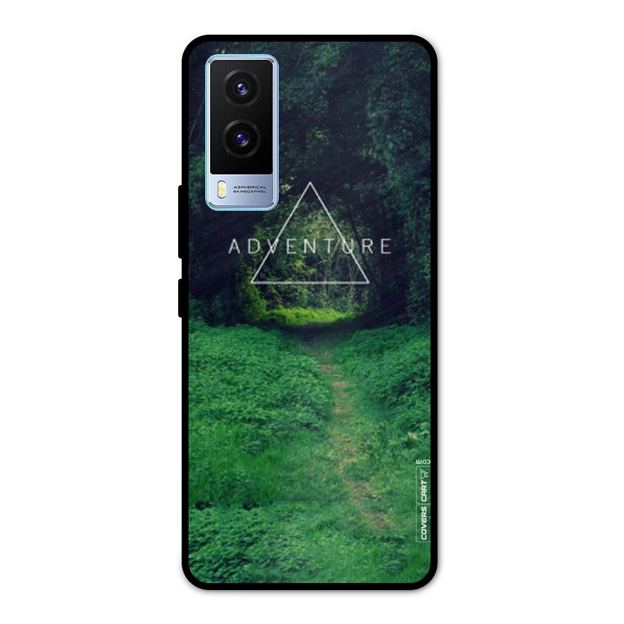 Adventure Take Metal Back Case for Vivo V21e 5G
