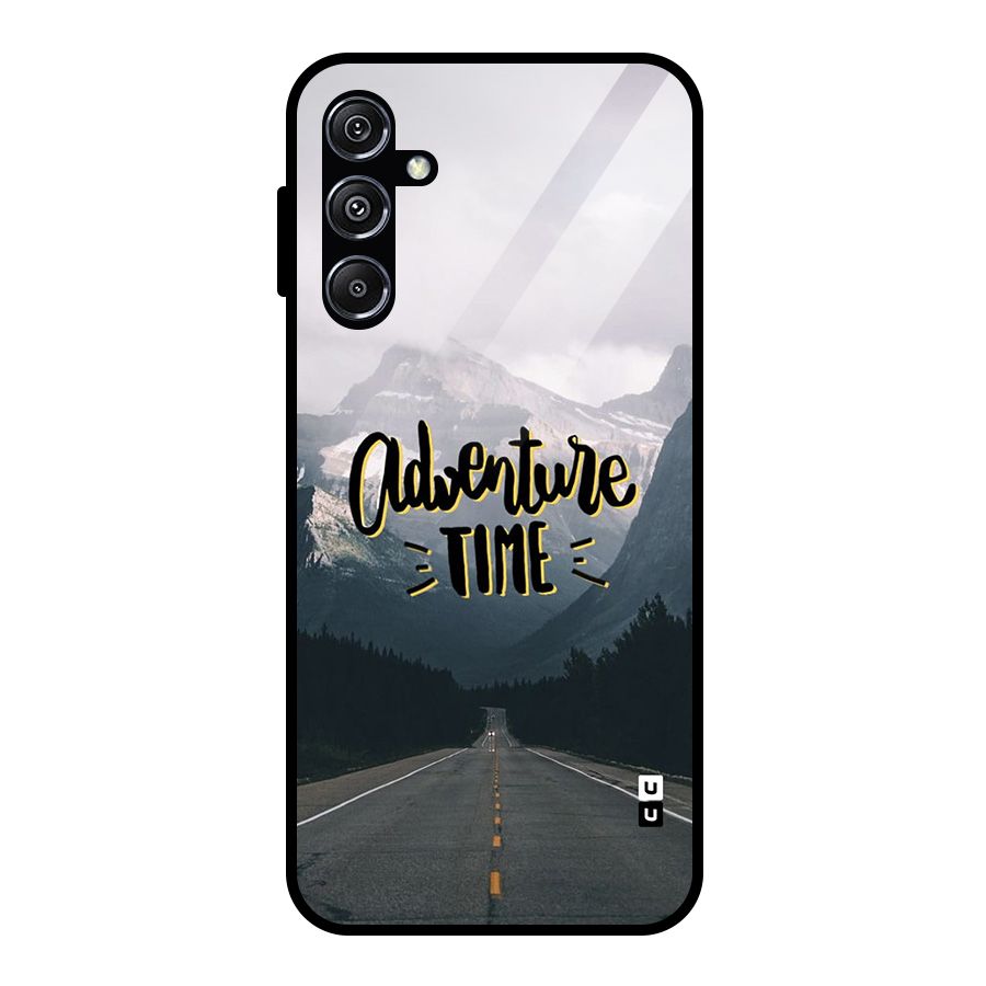 Adventure Time Glass Back Case for Galaxy M34 5G