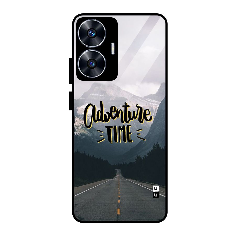 Adventure Time Glass Back Case for Realme Narzo N55
