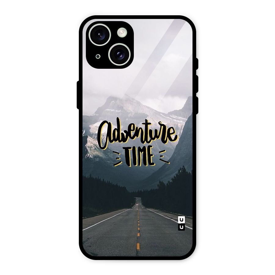 Adventure Time Glass Back Case for iPhone 15 Plus