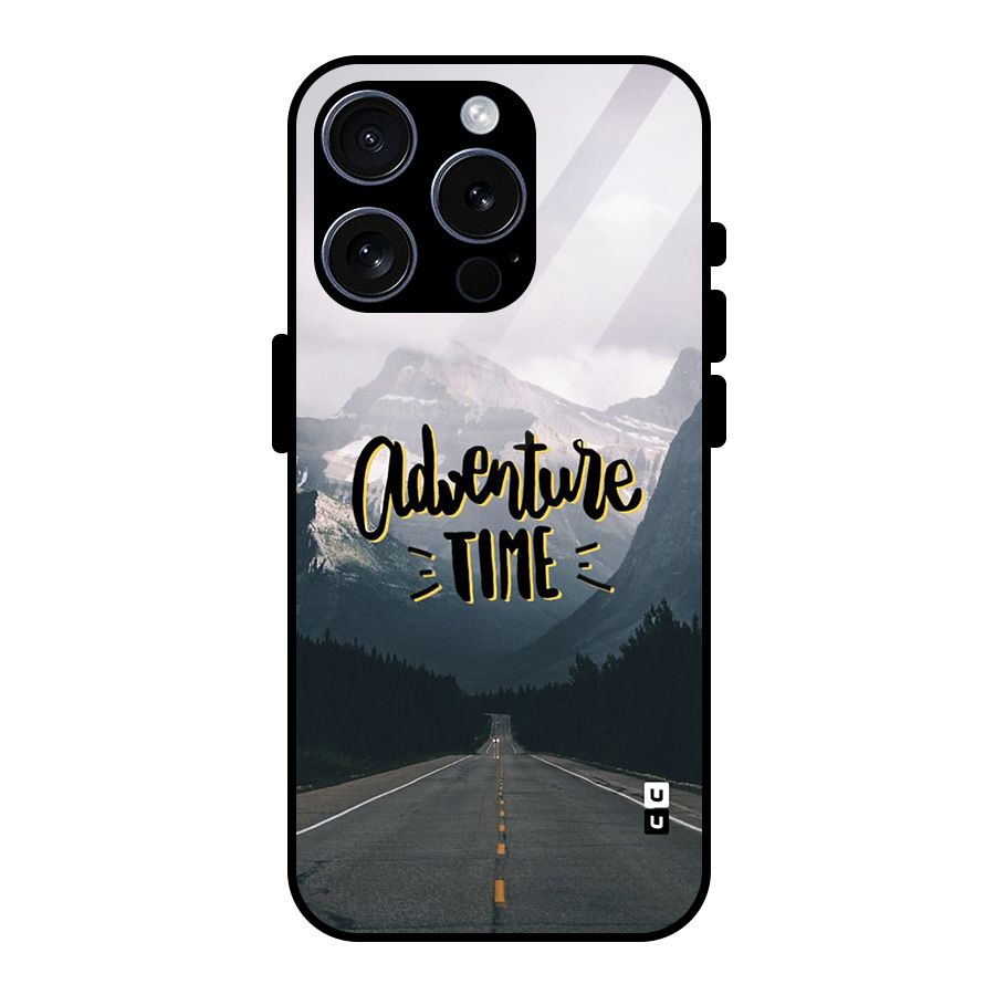 Adventure Time Glass Back Case for iPhone 15 Pro