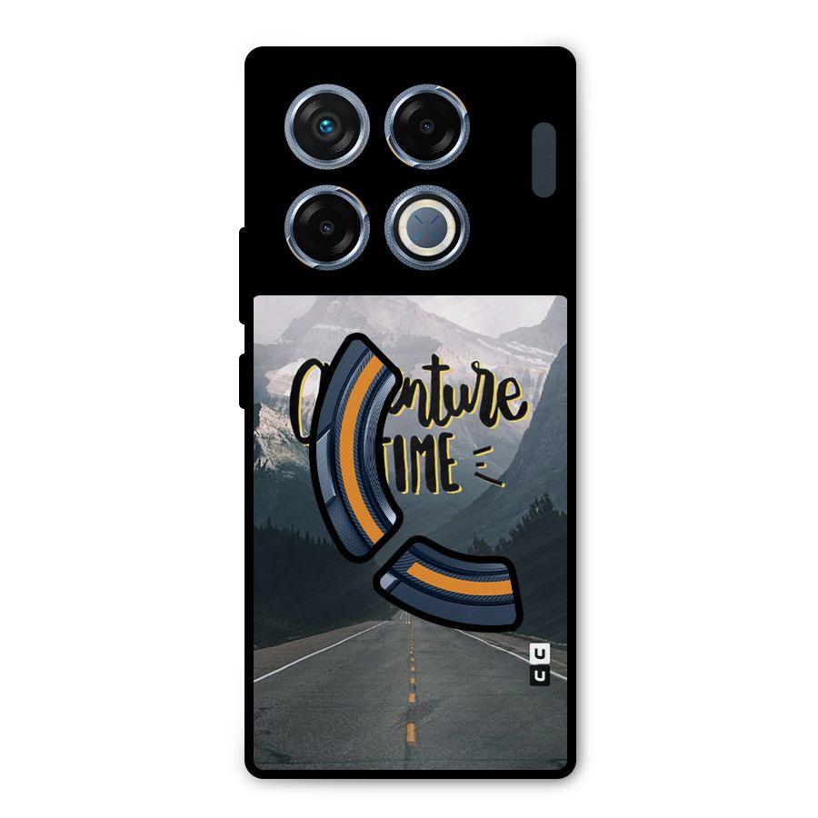 Adventure Time Metal Back Case for Infinix GT 20 Pro