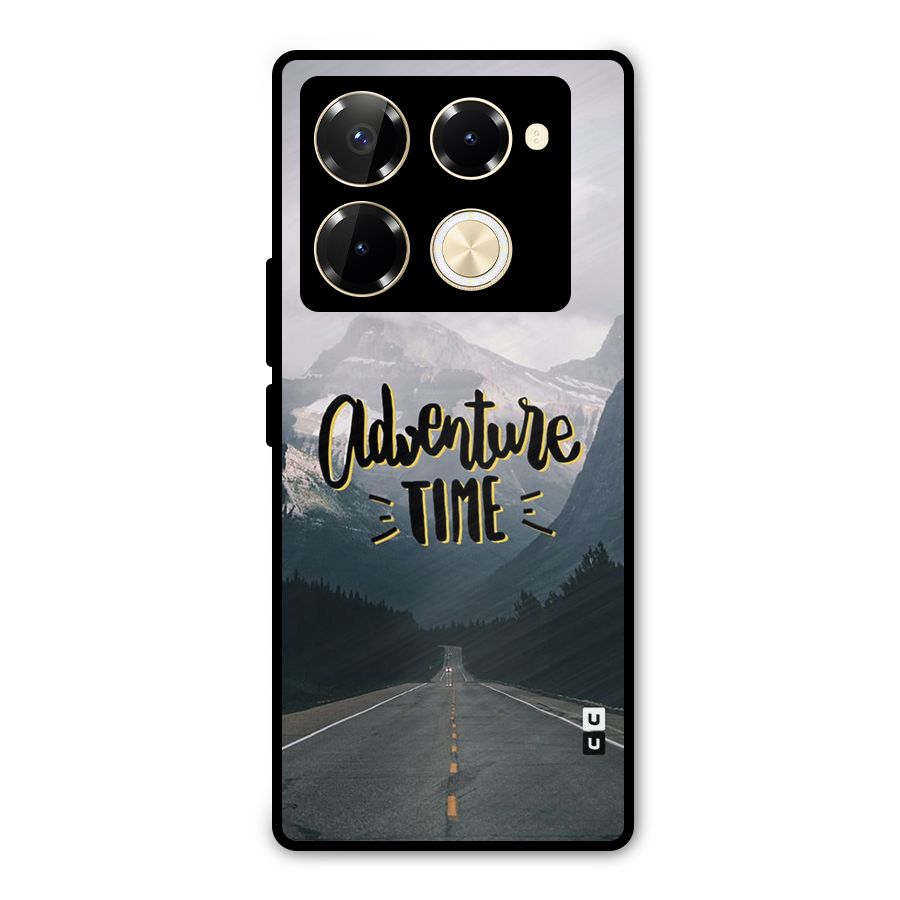 Adventure Time Metal Back Case for Infinix Note 40 Pro Plus