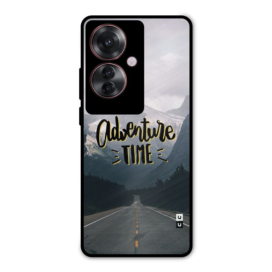 Adventure Time Metal Back Case for Oppo F25 Pro