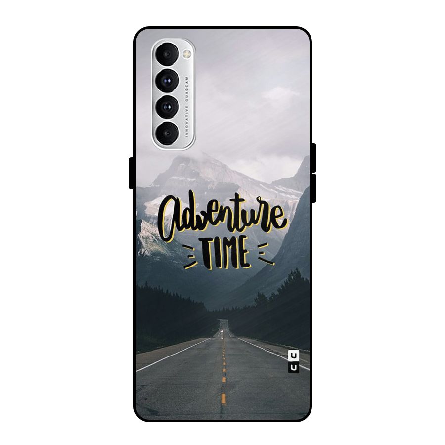 Adventure Time Metal Back Case for Oppo Reno4 Pro