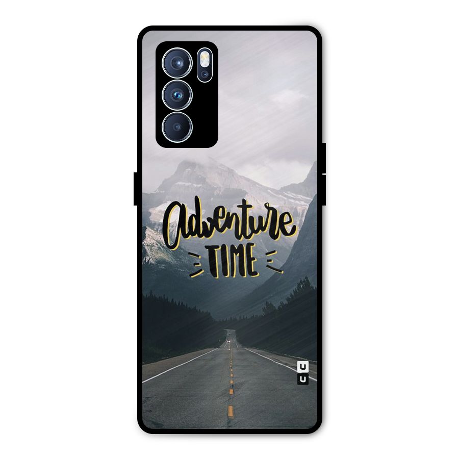 Adventure Time Metal Back Case for Oppo Reno6 Pro 5G