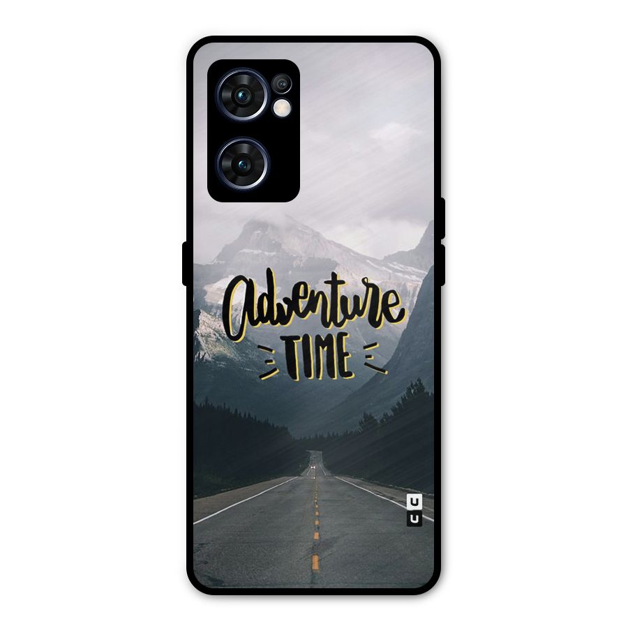 Adventure Time Metal Back Case for Oppo Reno7 5G