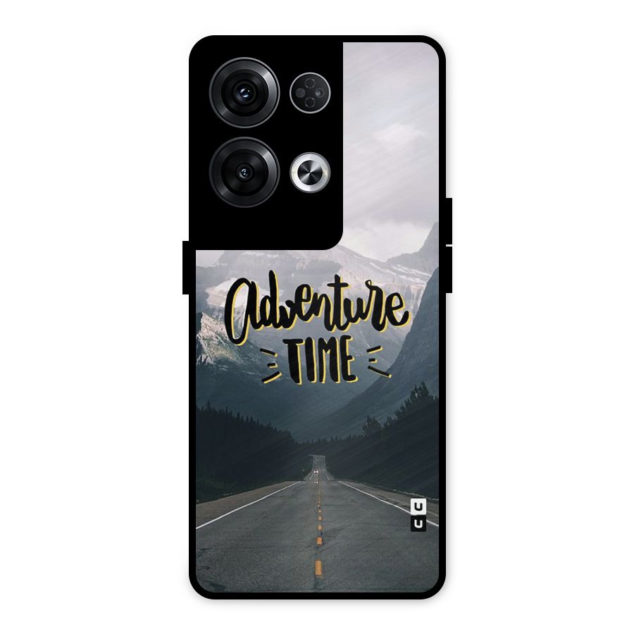 Adventure Time Metal Back Case for Oppo Reno8 Pro 5G