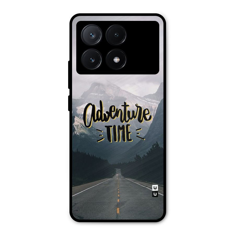 Adventure Time Metal Back Case for Poco X6 Pro