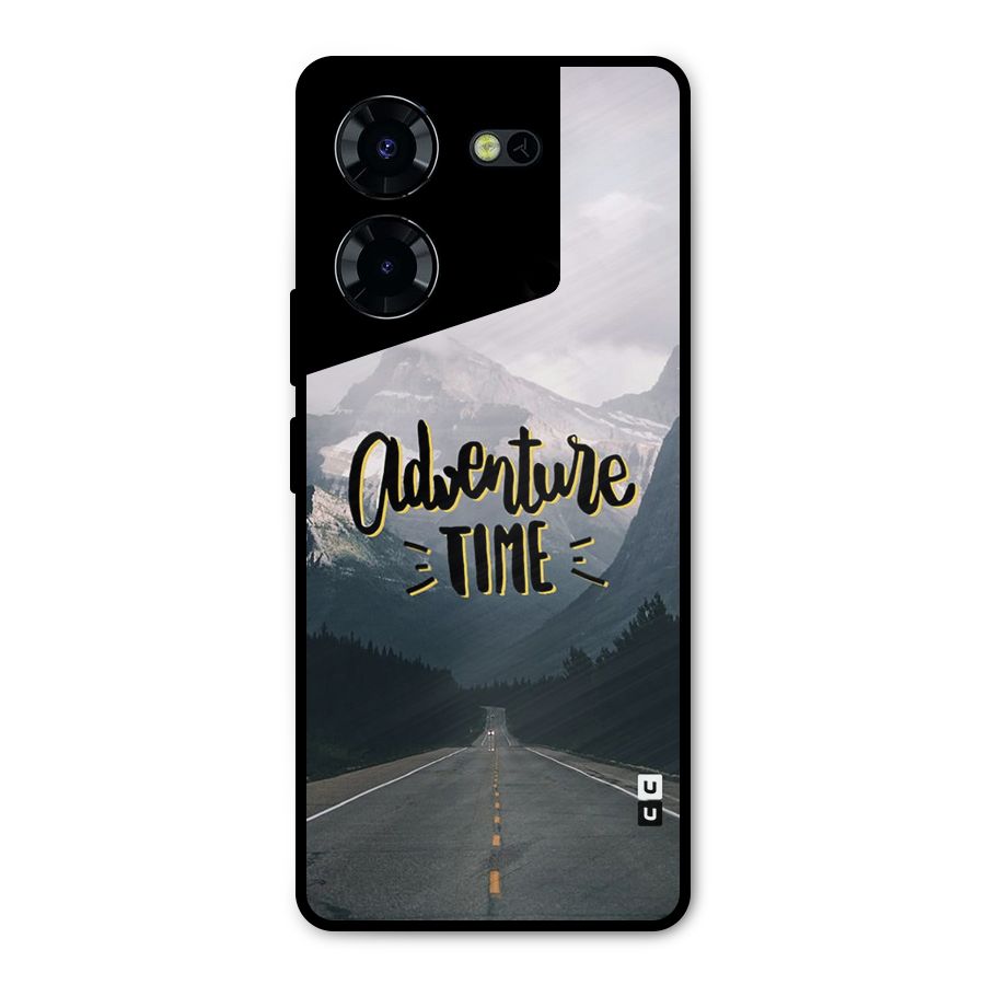 Adventure Time Metal Back Case for Tecno Pova 5 Pro 5G