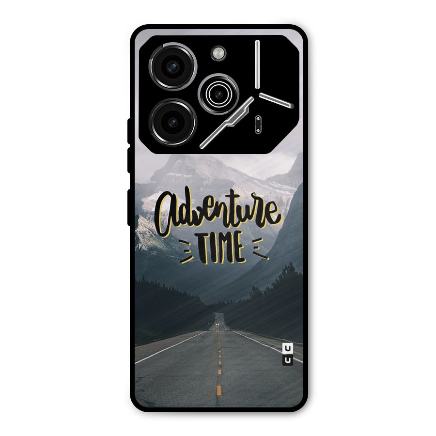 Adventure Time Metal Back Case for Tecno Pova 6 Pro