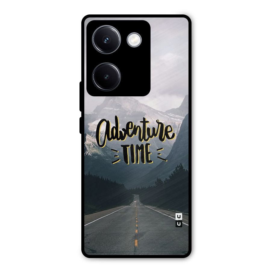 Adventure Time Metal Back Case for Vivo Y300 Plus