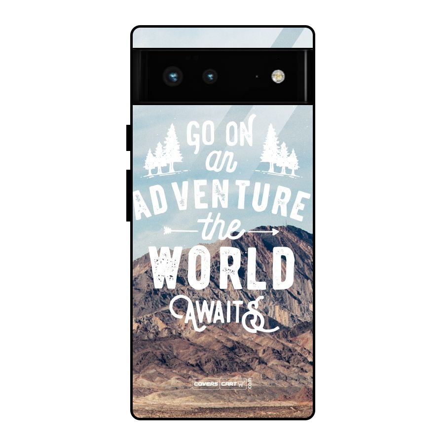 Adventure World Glass Back Case for Google Pixel 6