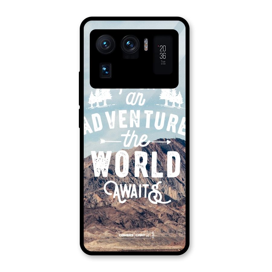 Adventure World Glass Back Case for Mi 11 Ultra