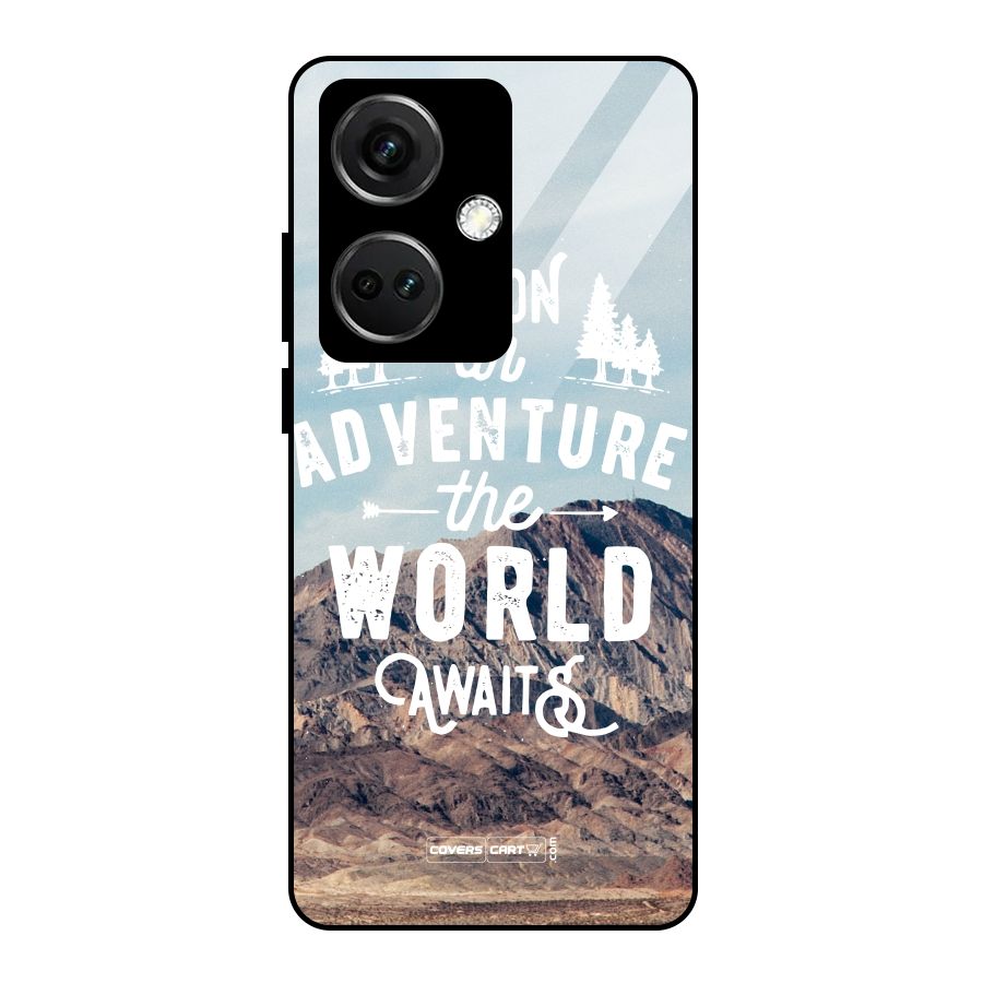 Adventure World Glass Back Case for OnePlus Nord CE 3 5G