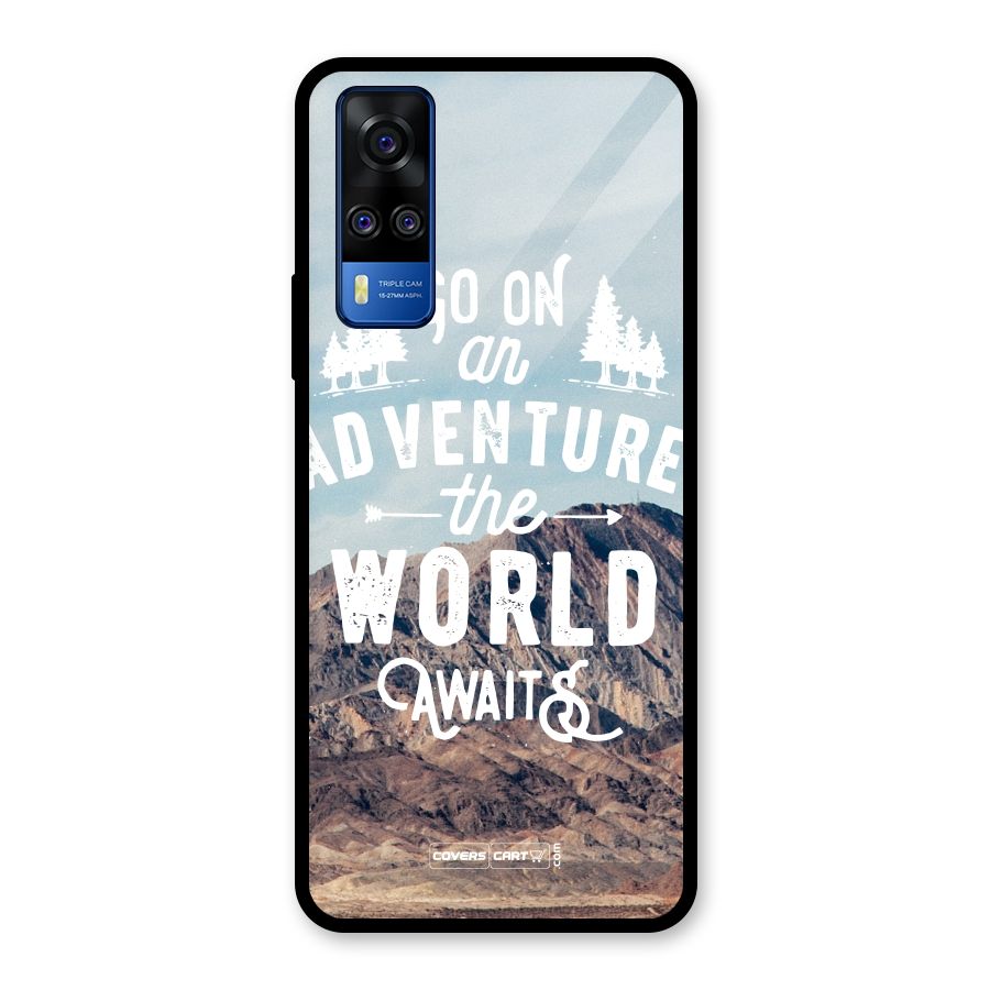 Adventure World Glass Back Case for Vivo Y31