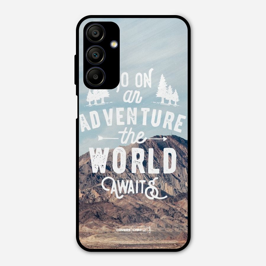 Adventure World Metal Back Case for Galaxy A15 5G