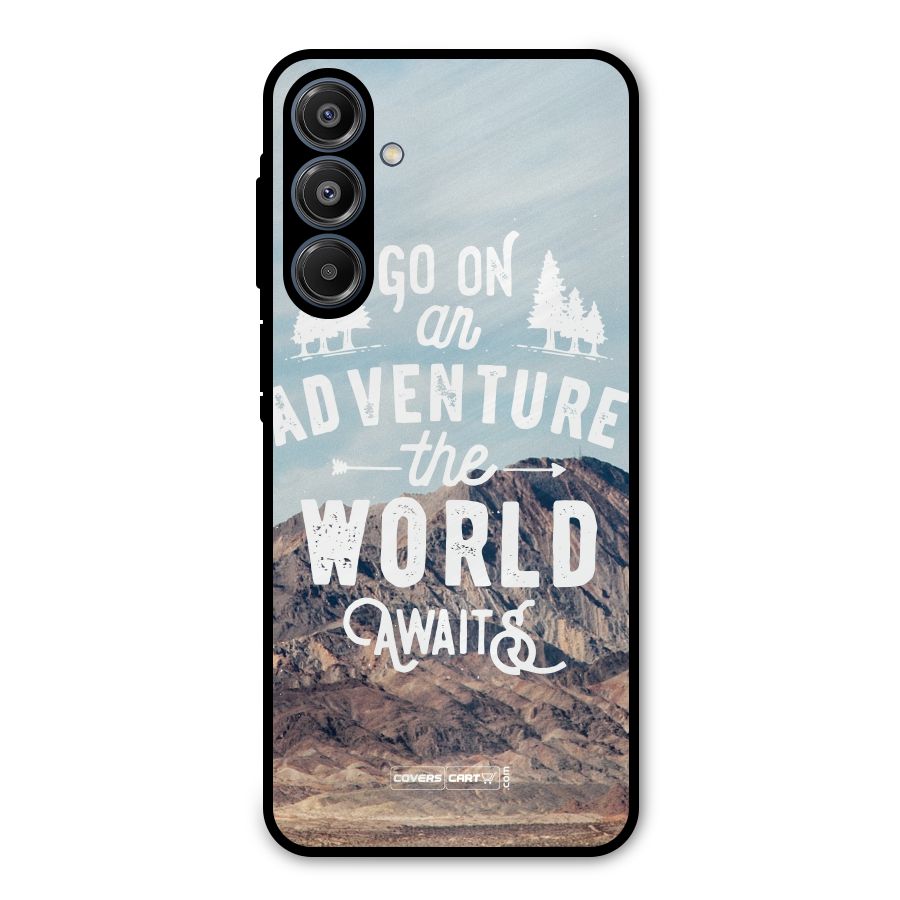 Adventure World Metal Back Case for Galaxy A16 5G