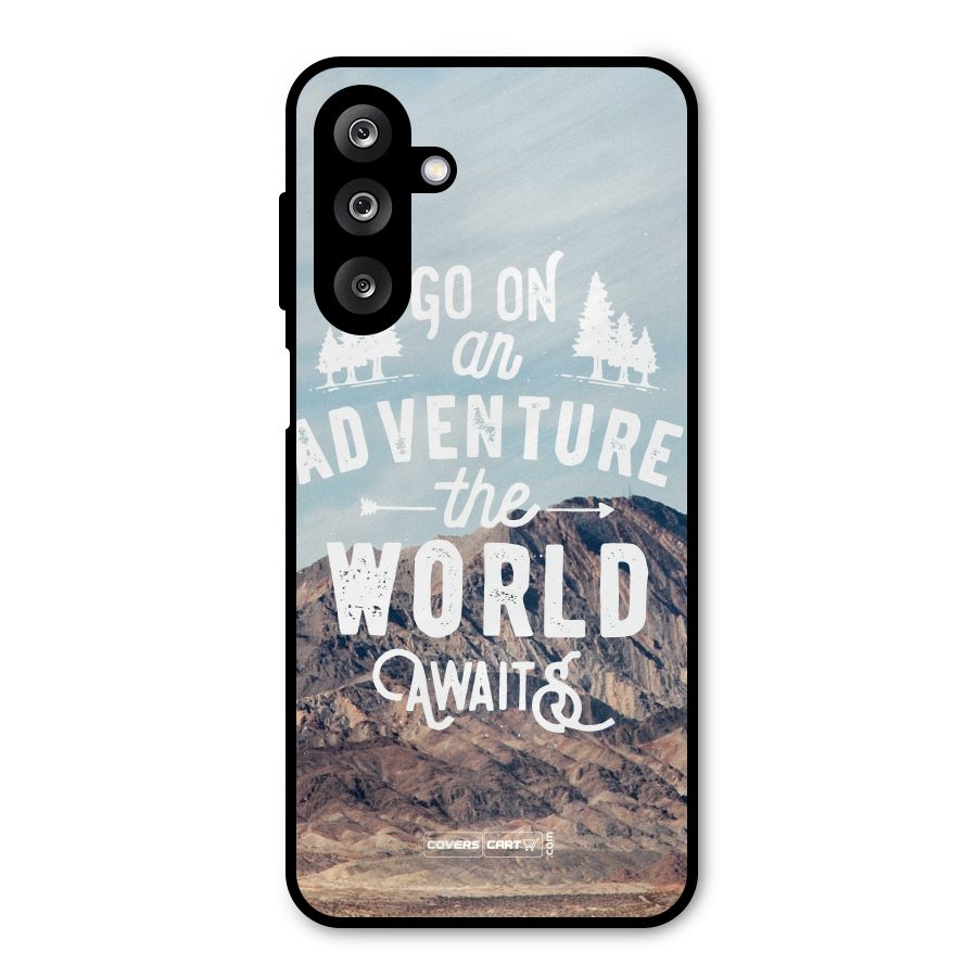 Adventure World Metal Back Case for Galaxy M36
